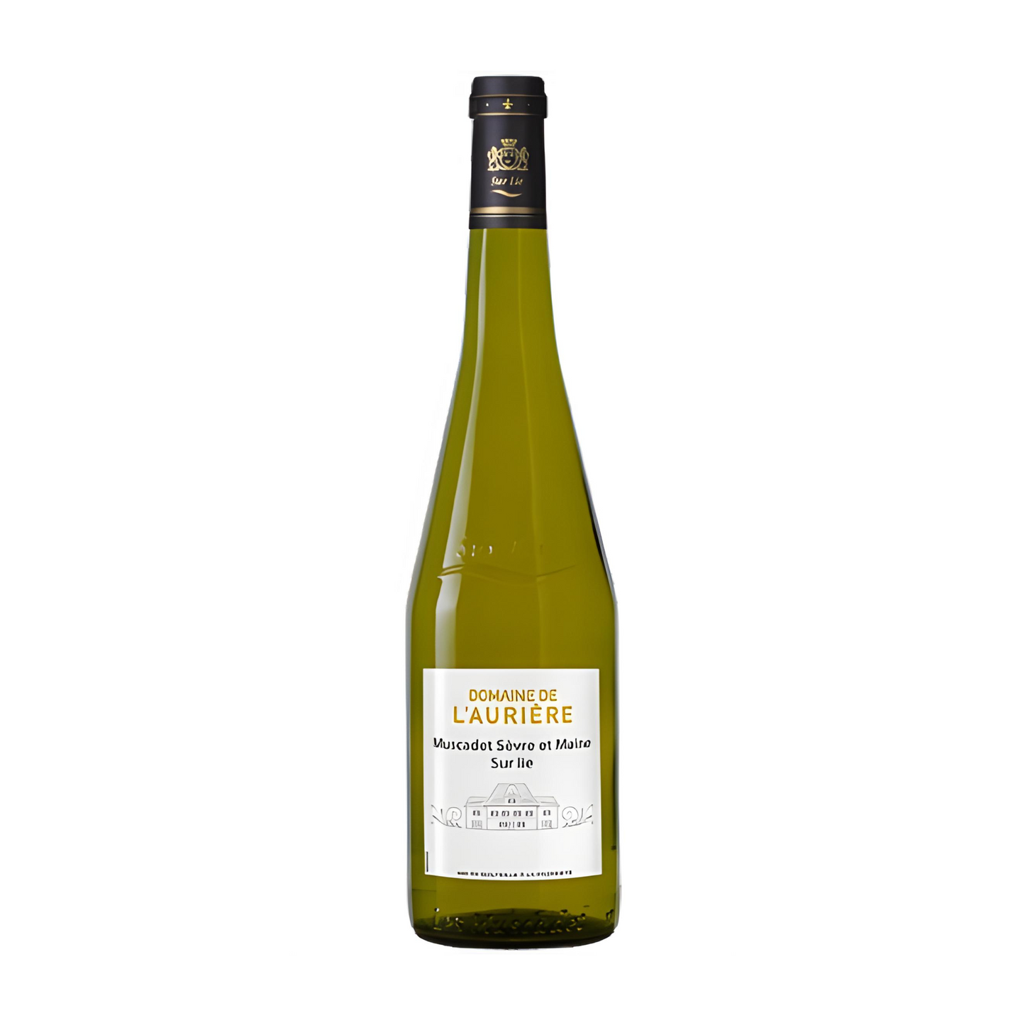 Domaine L'Aurière, Muscadet Sèvre et Maine sur Lie, 2022, France, Loire