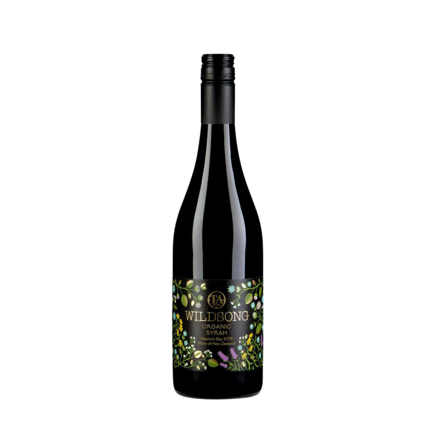 Wildsong, Syrah, 2019, New Zealand, Hawk's Bay, Organic