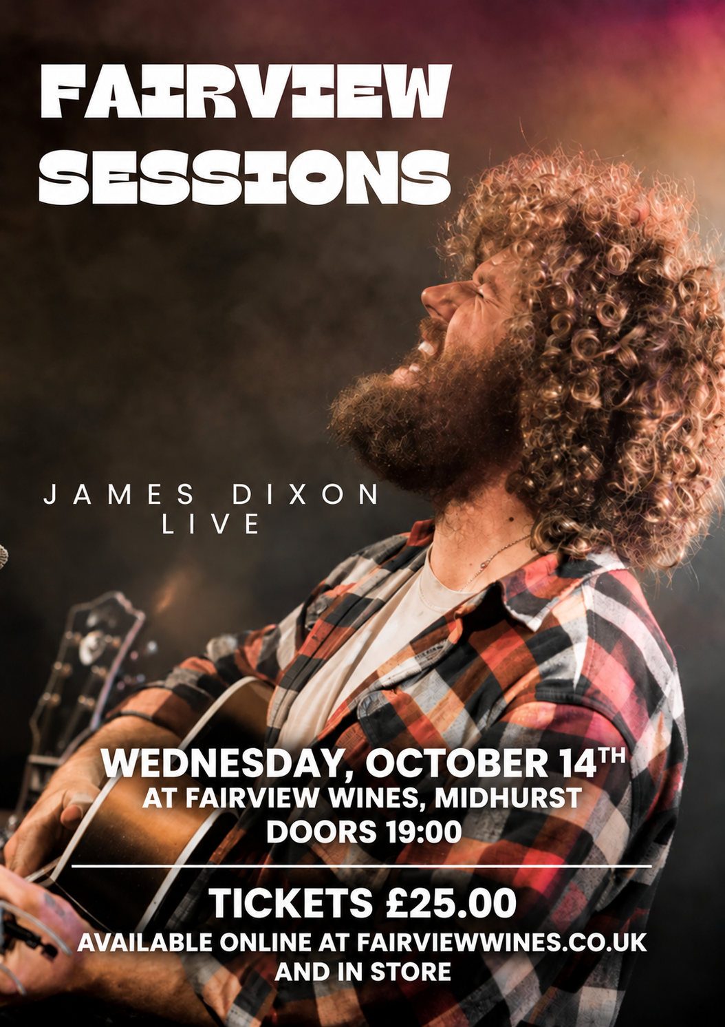 James Dixon Live @ Fairview Wines - October 14th